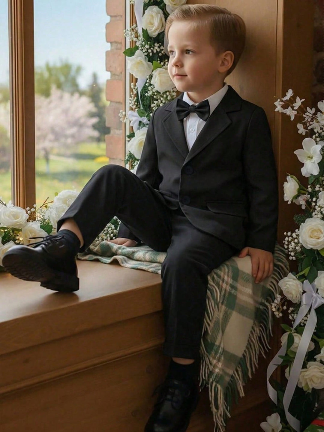 Costum SHEIN, negru