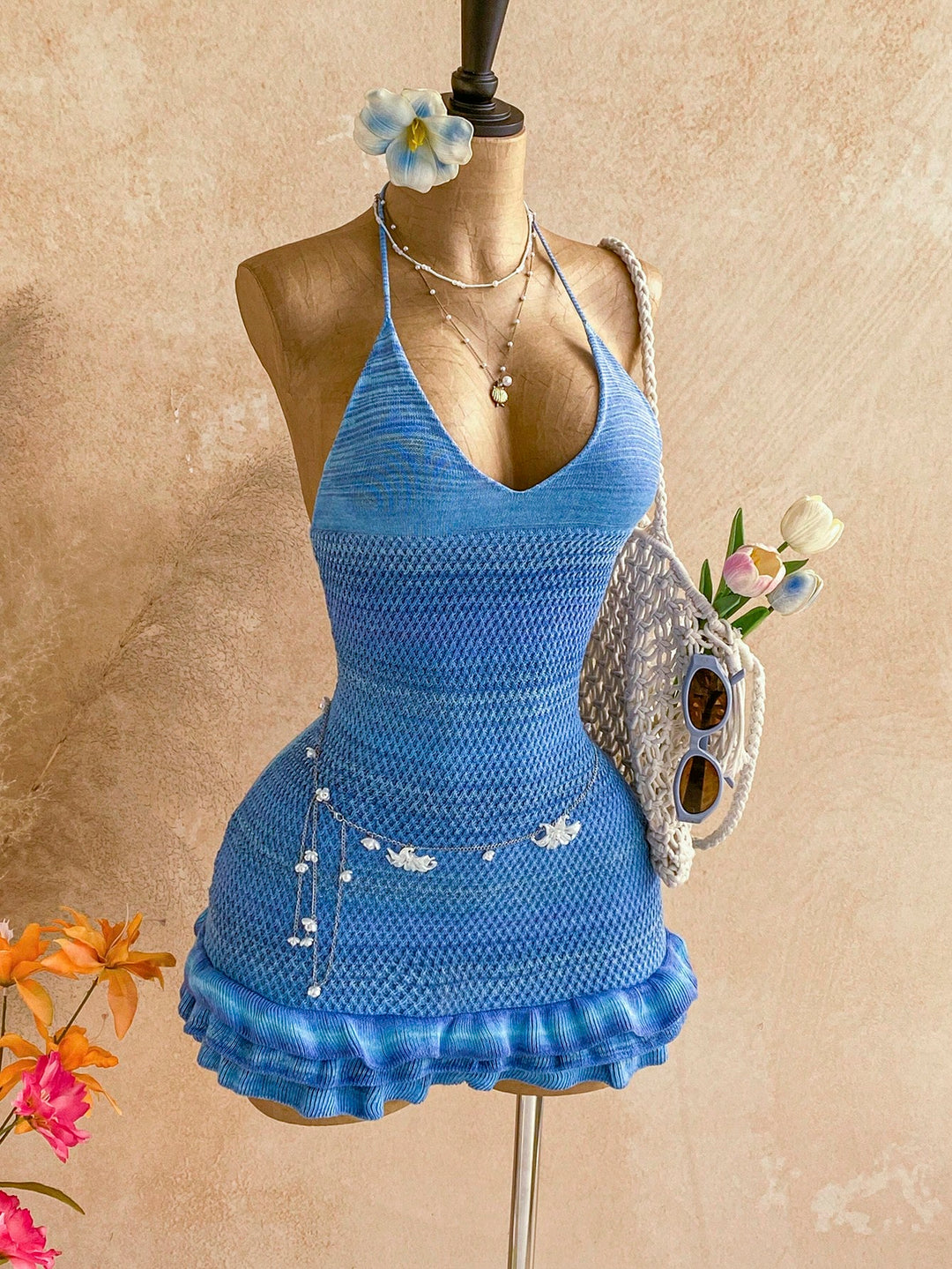 Rochie SHEIN, albastru