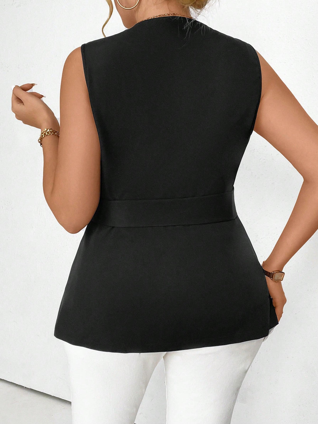 Sacou SHEIN, negru