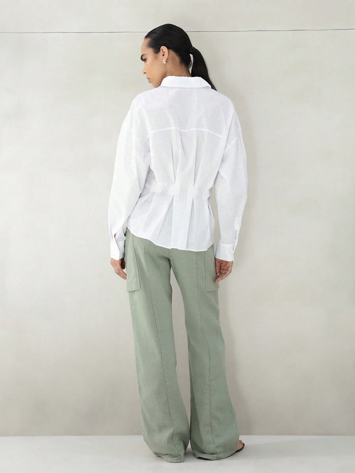 Pantaloni SHEIN, verde