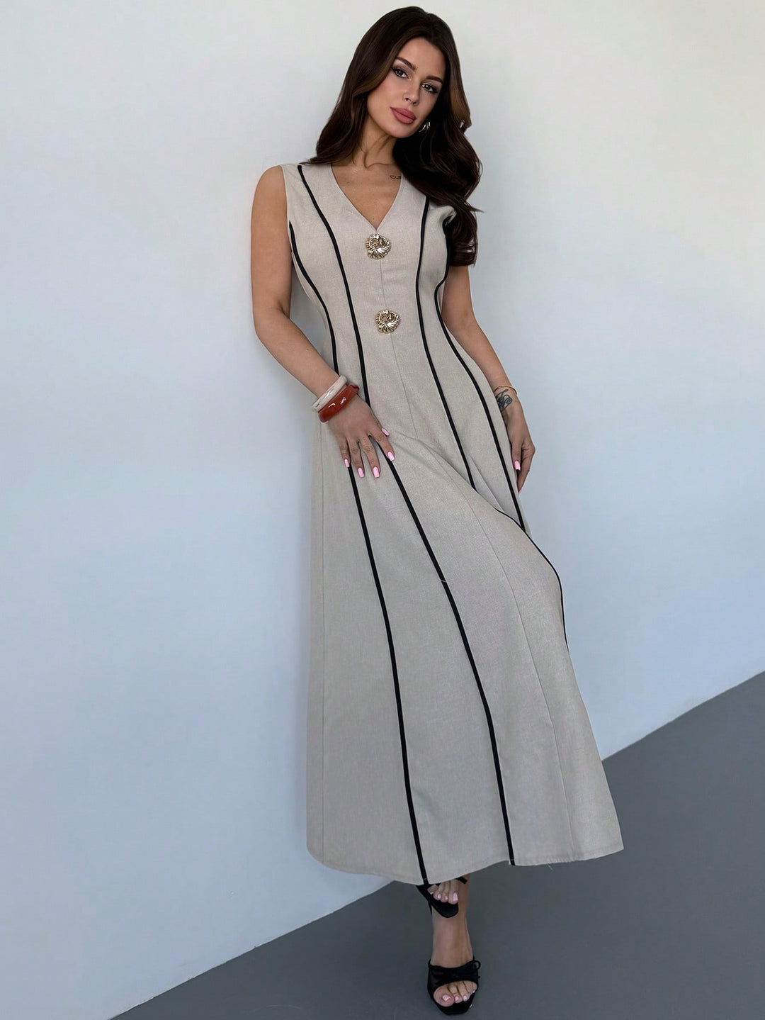 SHEIN maxiruha, khaki