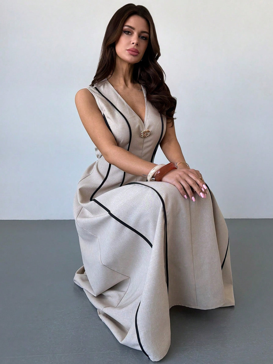 SHEIN maxiruha, khaki