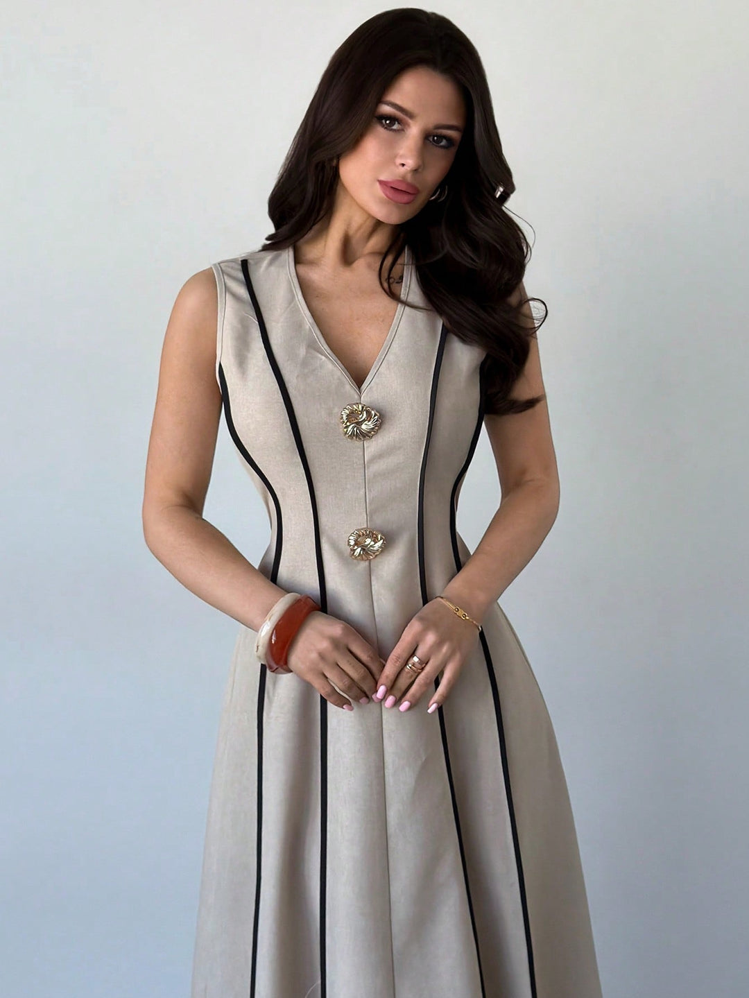 SHEIN maxiruha, khaki