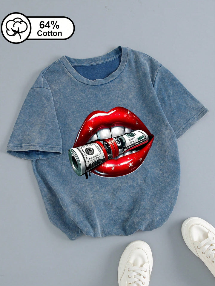 Tricou SHEIN, albastru