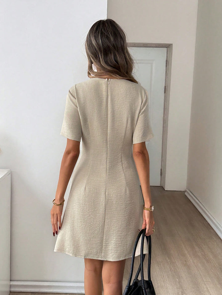 Rochie scurtă SHEIN, portocaliu