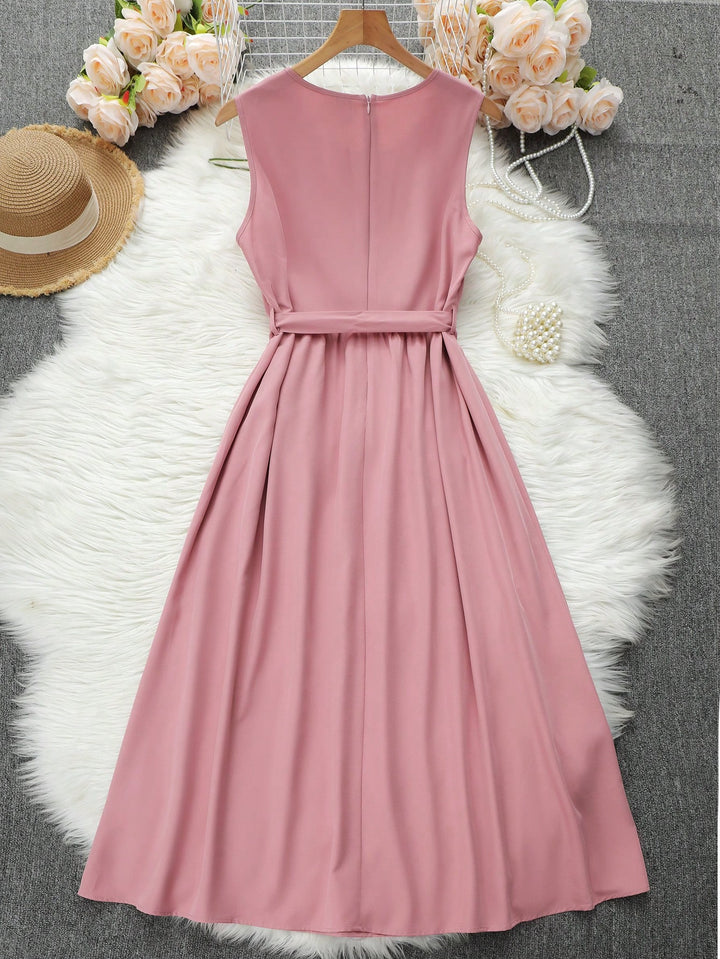Rochie maxi SHEIN, roz