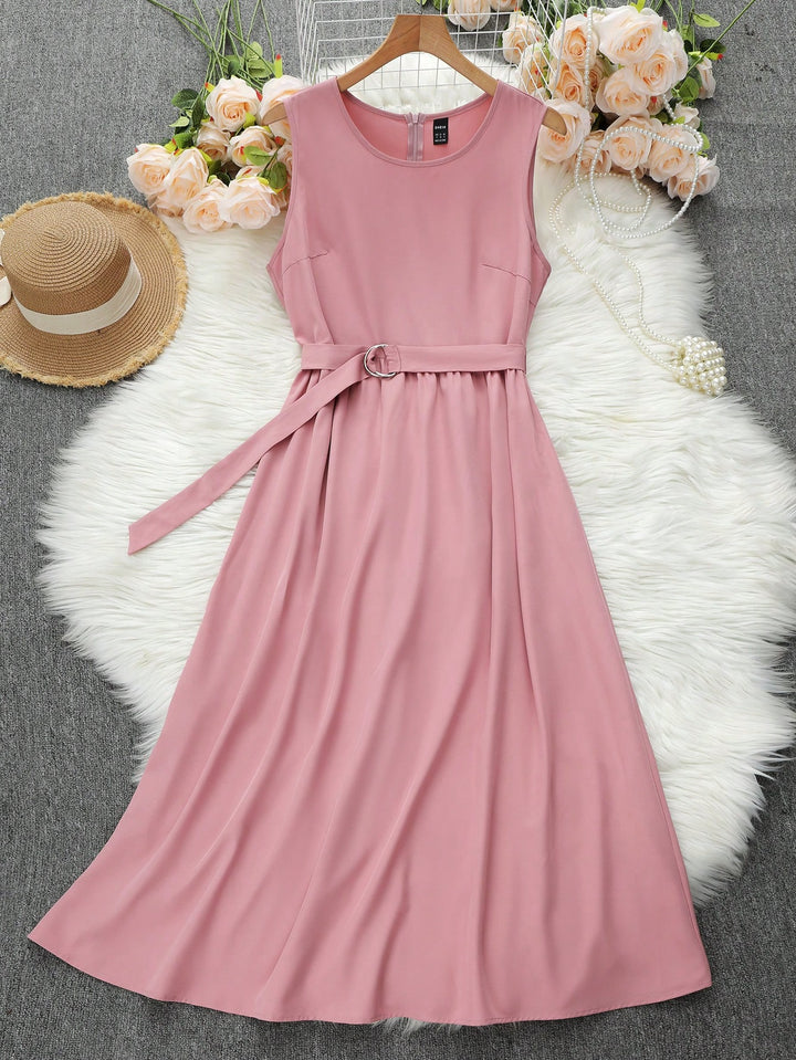 Rochie maxi SHEIN, roz