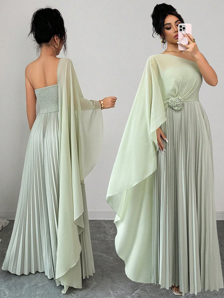 Rochie maxi SHEIN, verde