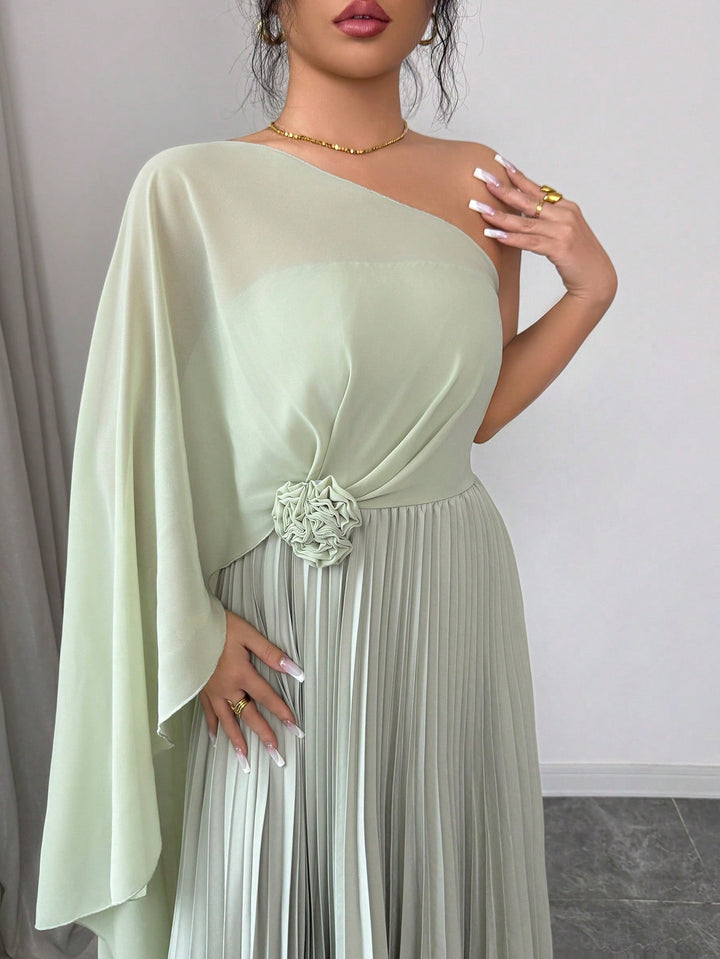 Rochie maxi SHEIN, verde