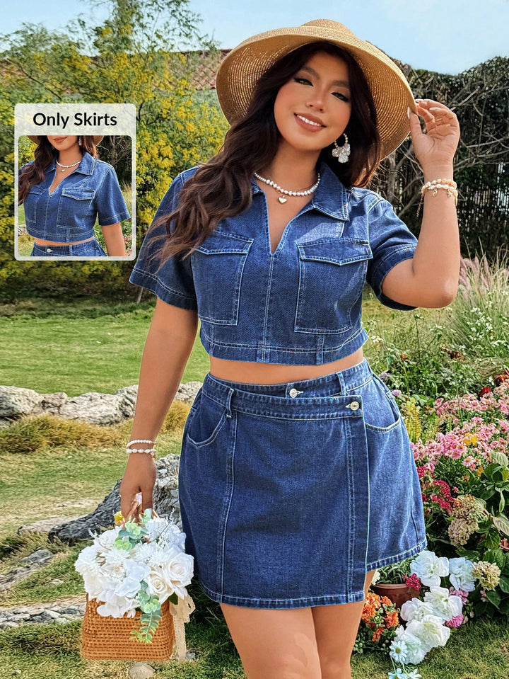 Top SHEIN, albastru