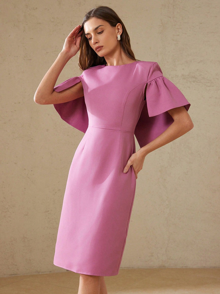 Rochie midi SHEIN, mov
