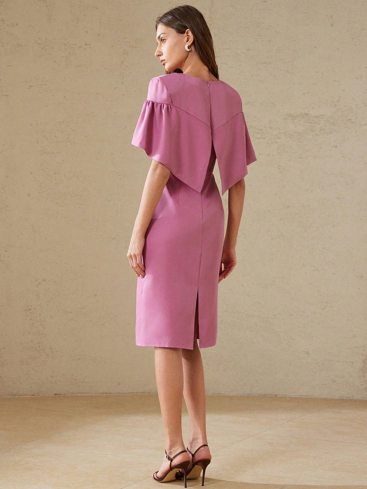 Rochie midi SHEIN, mov