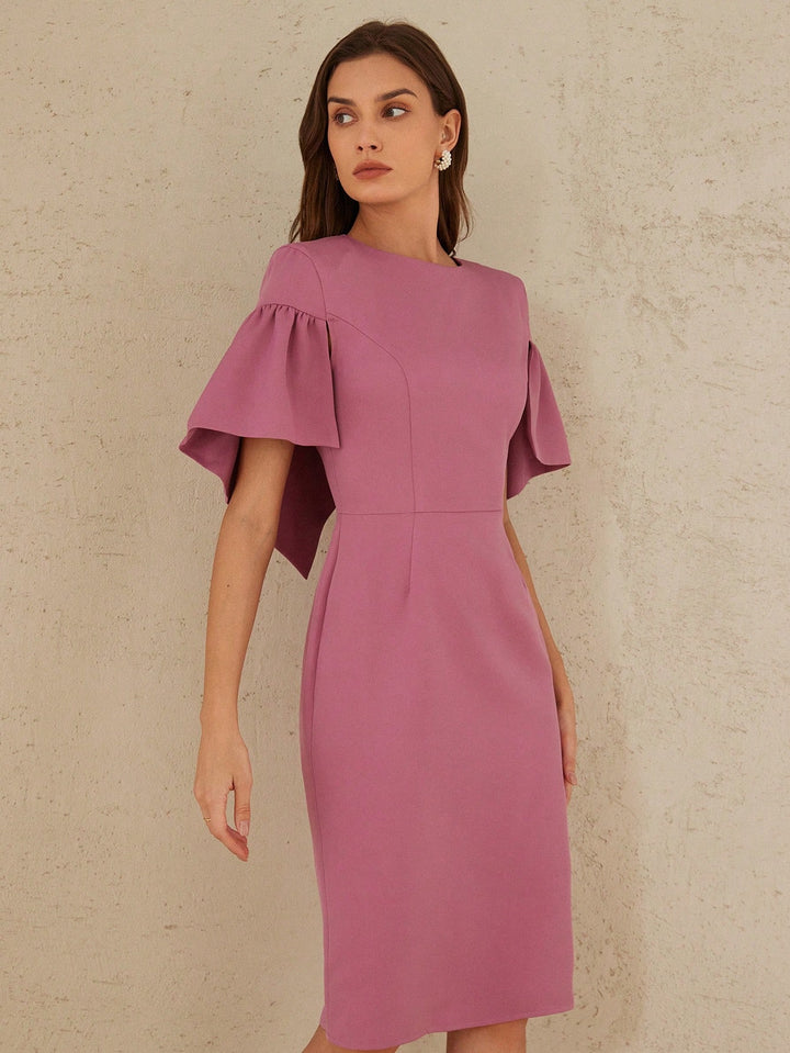 Rochie midi SHEIN, mov