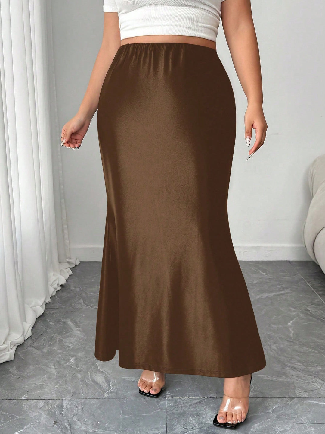 Fustă maxi SHEIN, mix culori