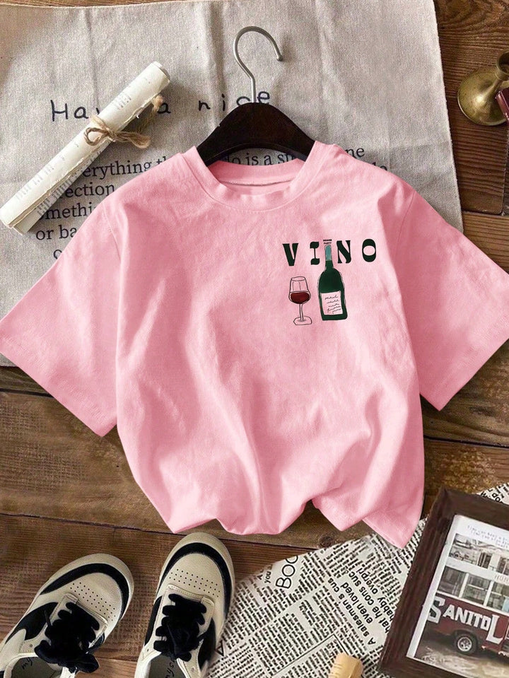 Tricou SHEIN, roz