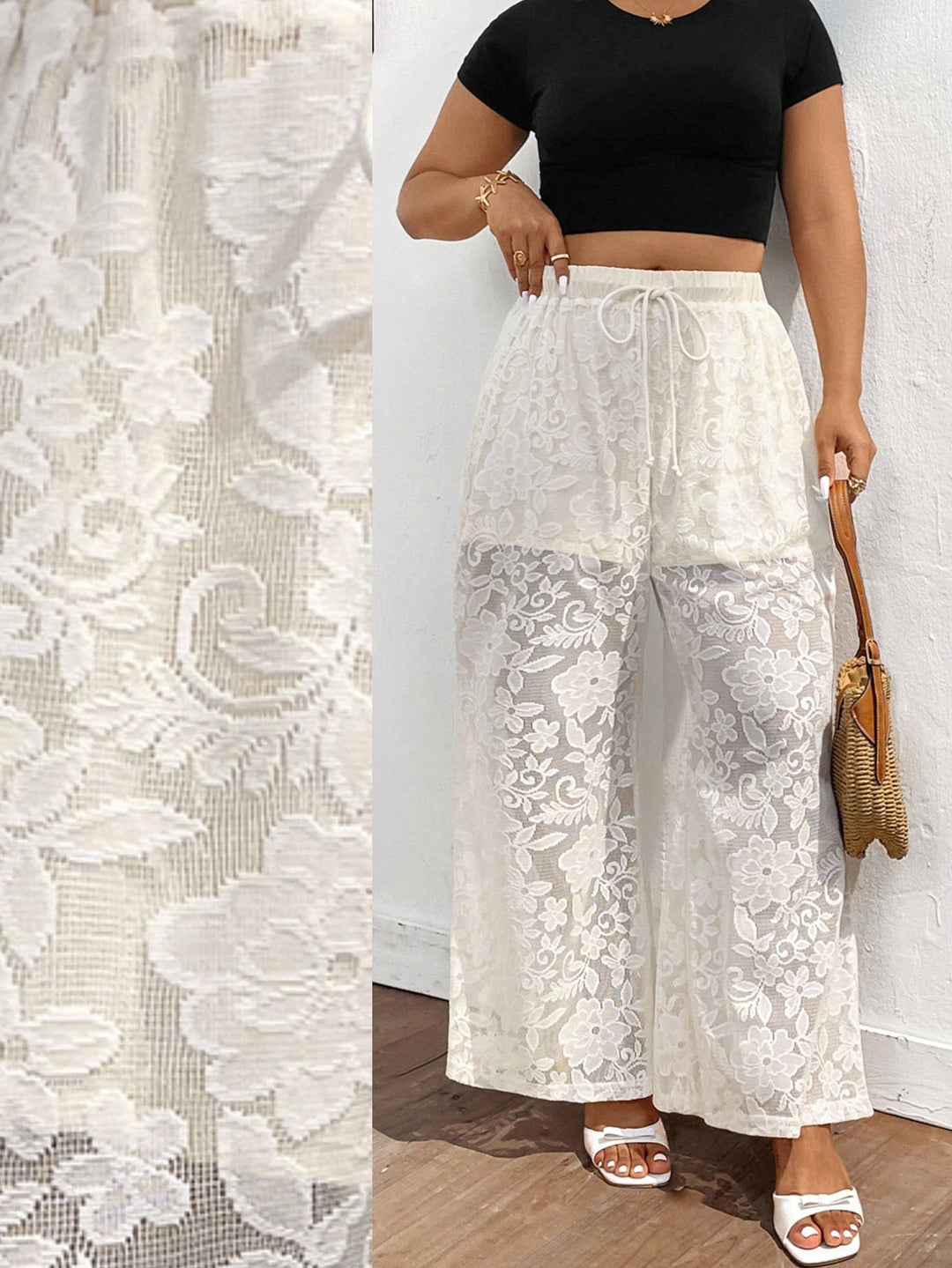 Pantaloni SHEIN, bej
