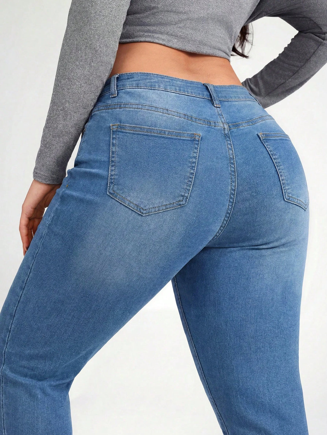 Jeans SHEIN, albastru