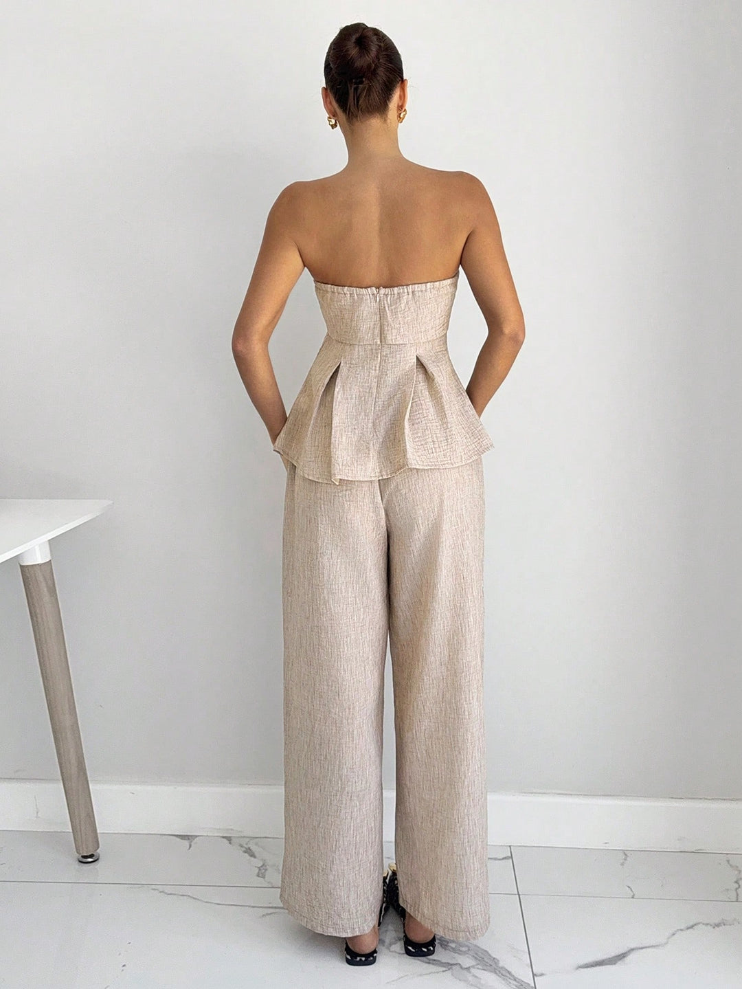 SHEIN szett, khaki