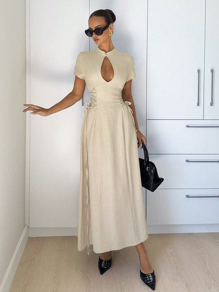 Rochie maxi SHEIN, kaki