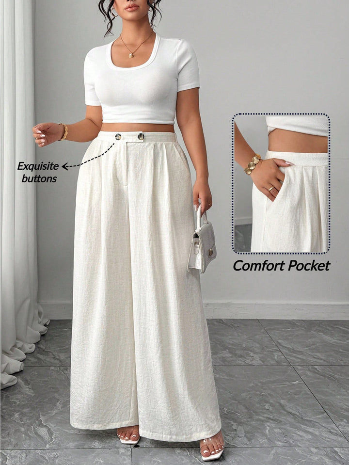 Pantaloni SHEIN, portocaliu