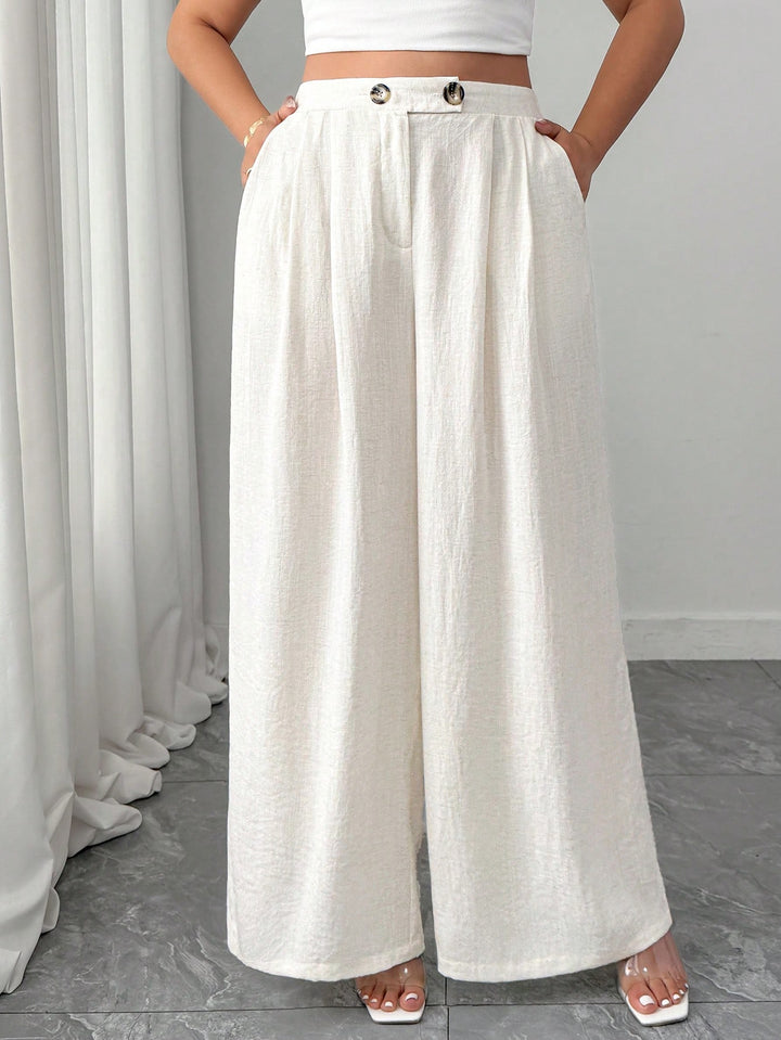 Pantaloni SHEIN, portocaliu