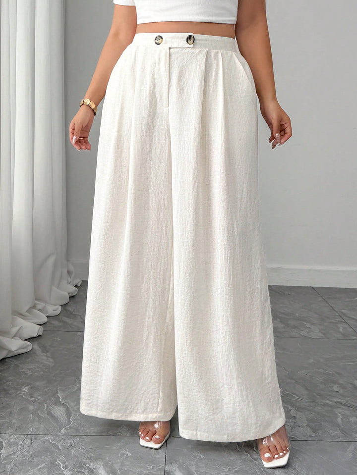 Pantaloni SHEIN, portocaliu