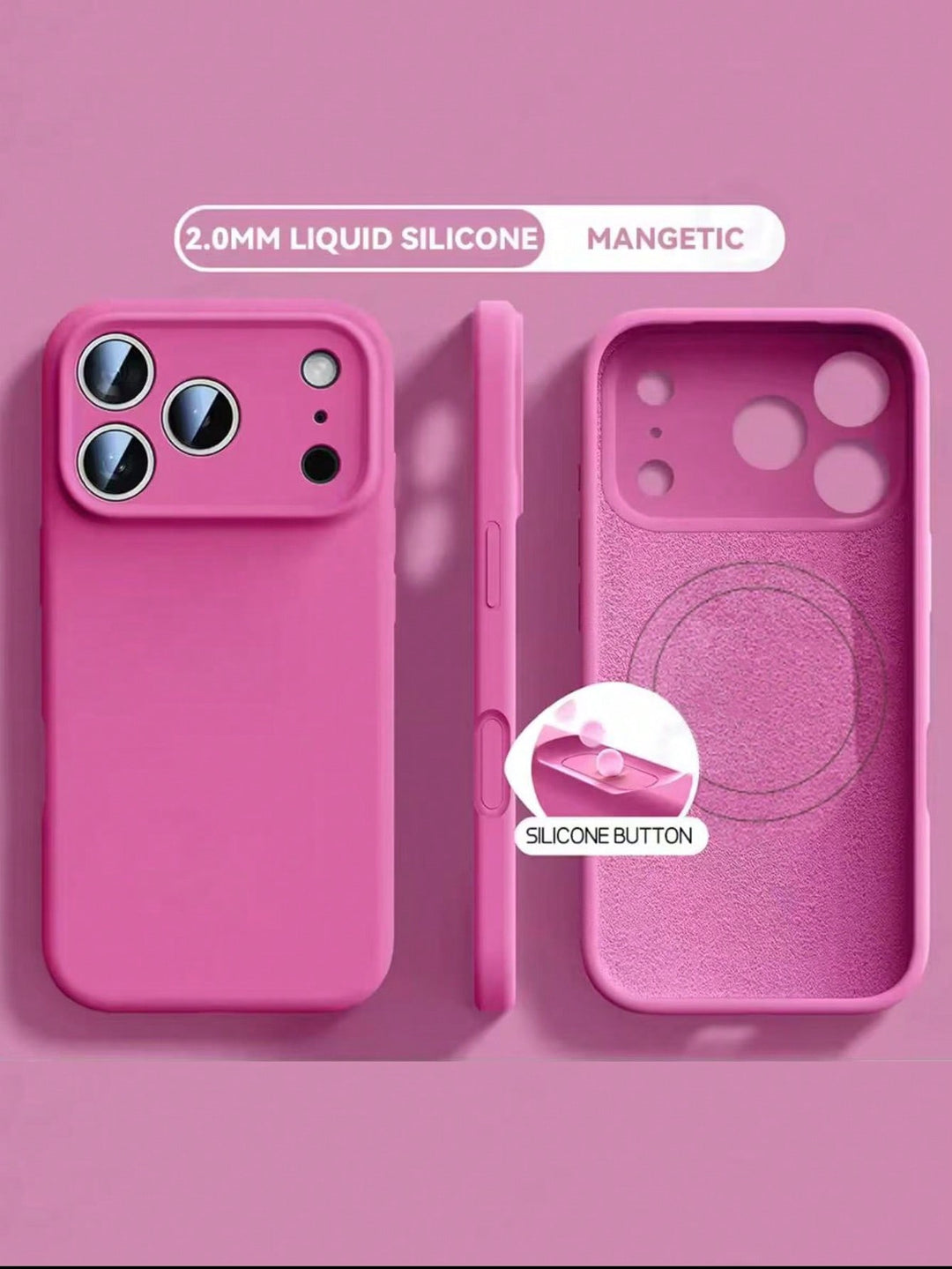 SHEIN telefontok, rózsaszín