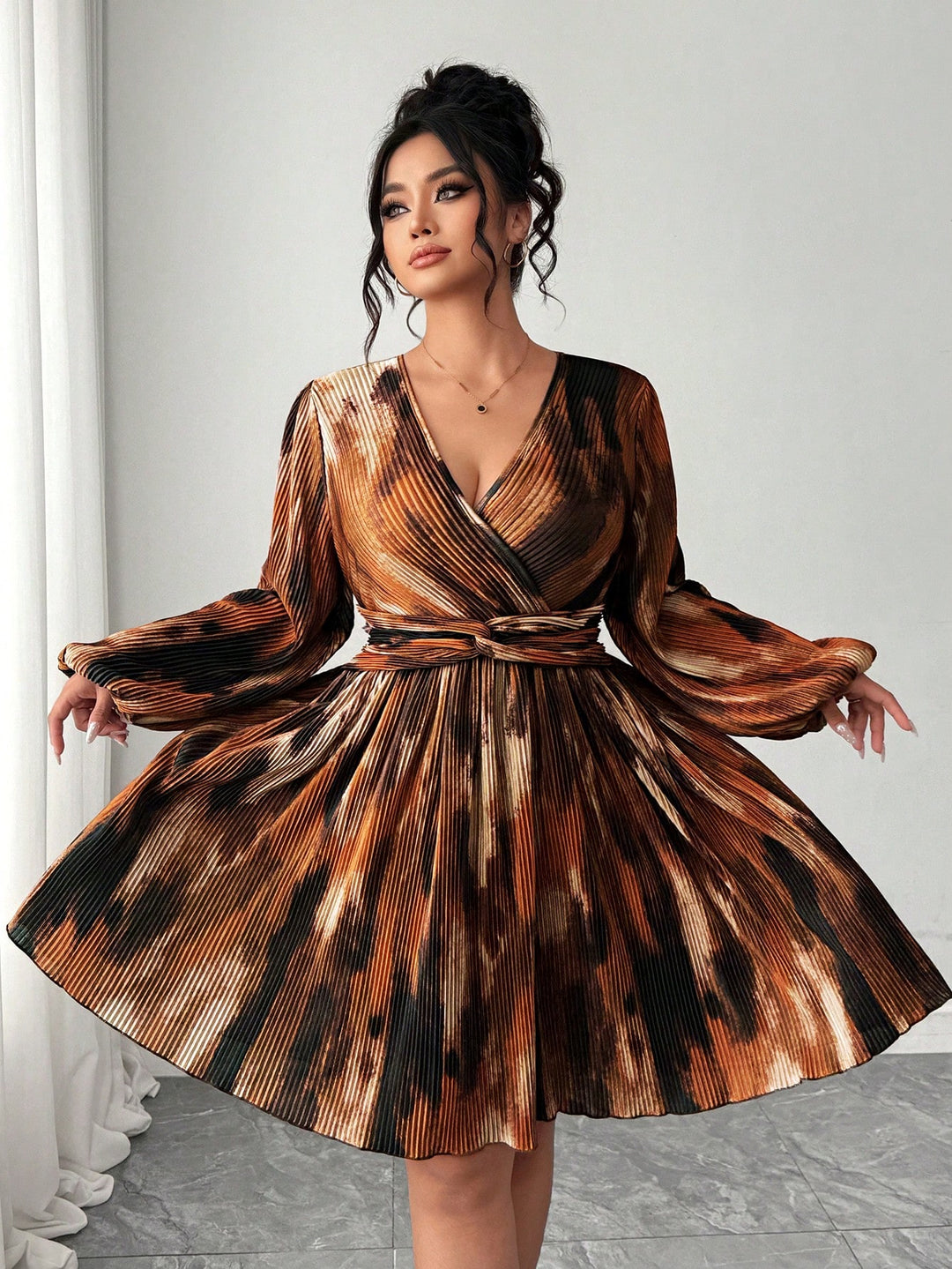Rochie SHEIN, maro