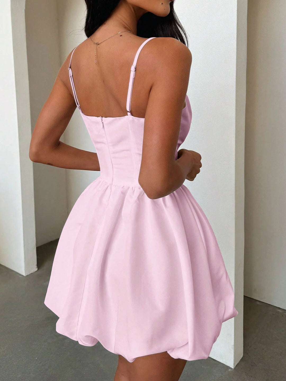 Rochie scurtă SHEIN, roz