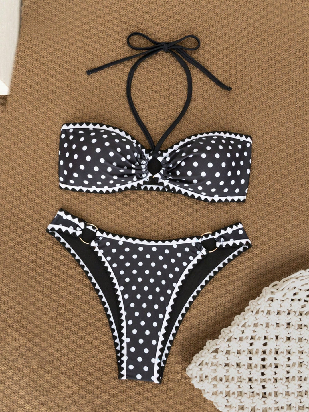 SHEIN bikini szett, fekete