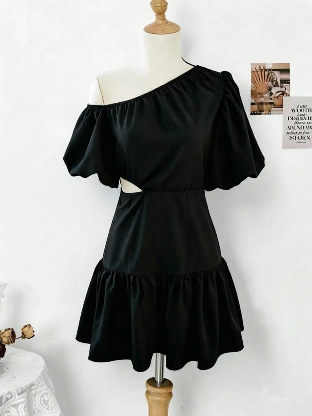 Rochie scurtă SHEIN, negru