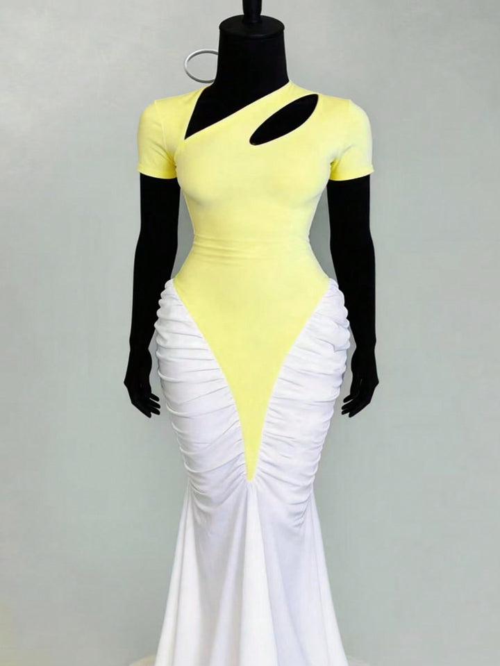 Rochie maxi SHEIN, mix culori