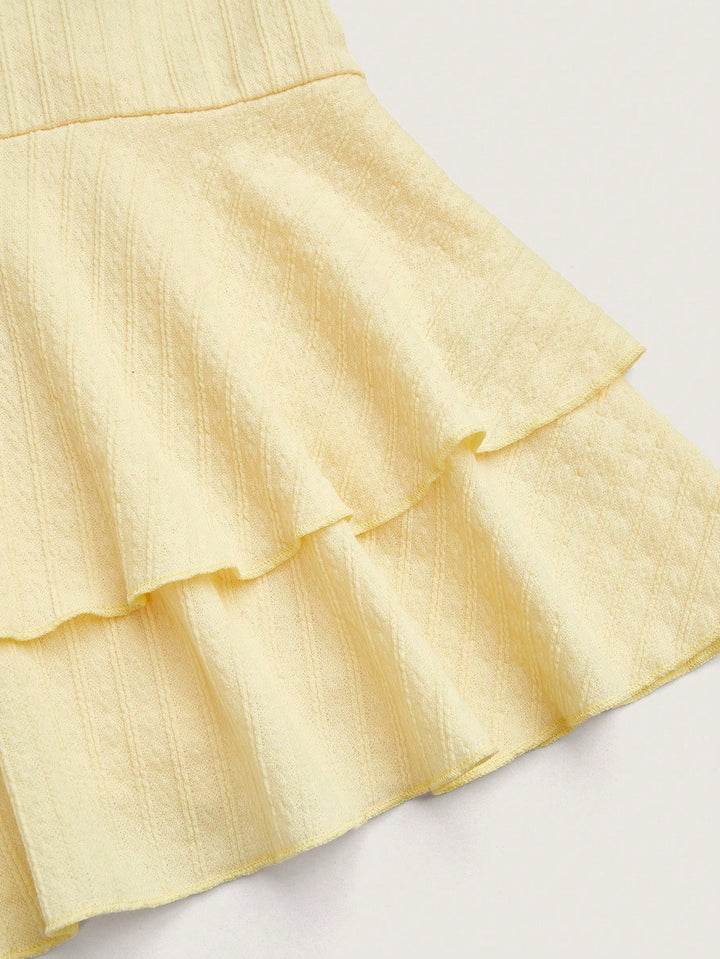 Rochie scurtă SHEIN, galben