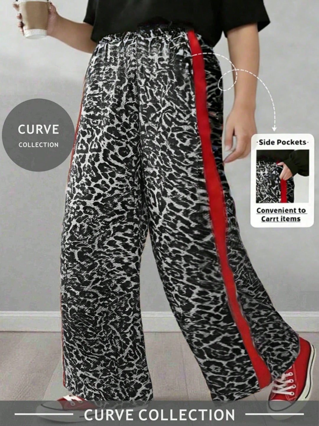 Pantaloni SHEIN, gri