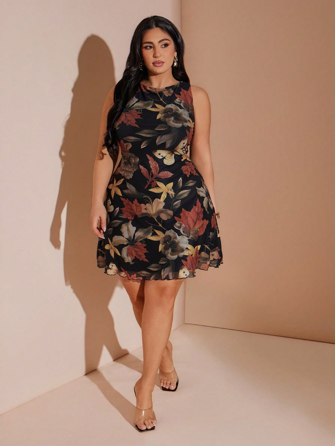 Rochie SHEIN, mix culori