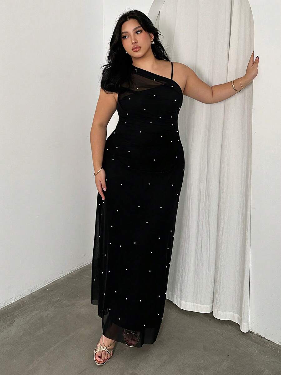 Rochie maxi SHEIN, negru