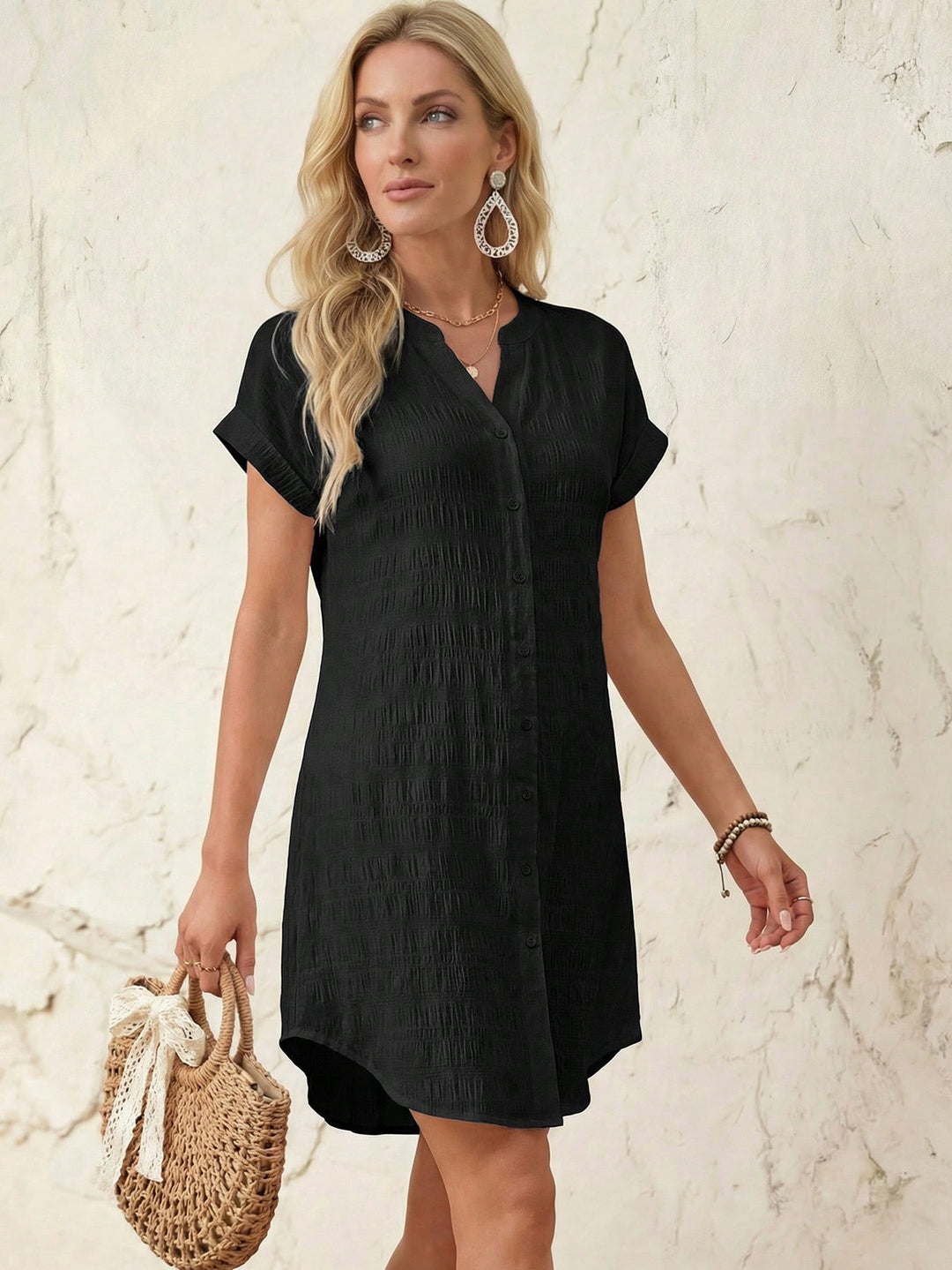 Rochie scurtă SHEIN, negru