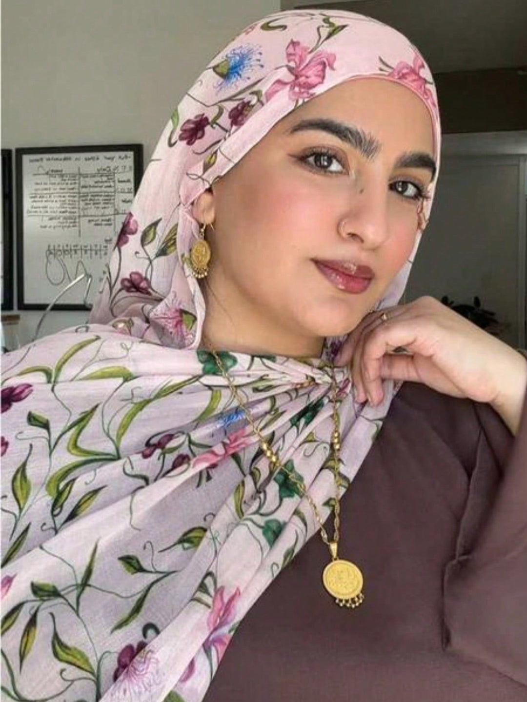 Hijab SHEIN, roz