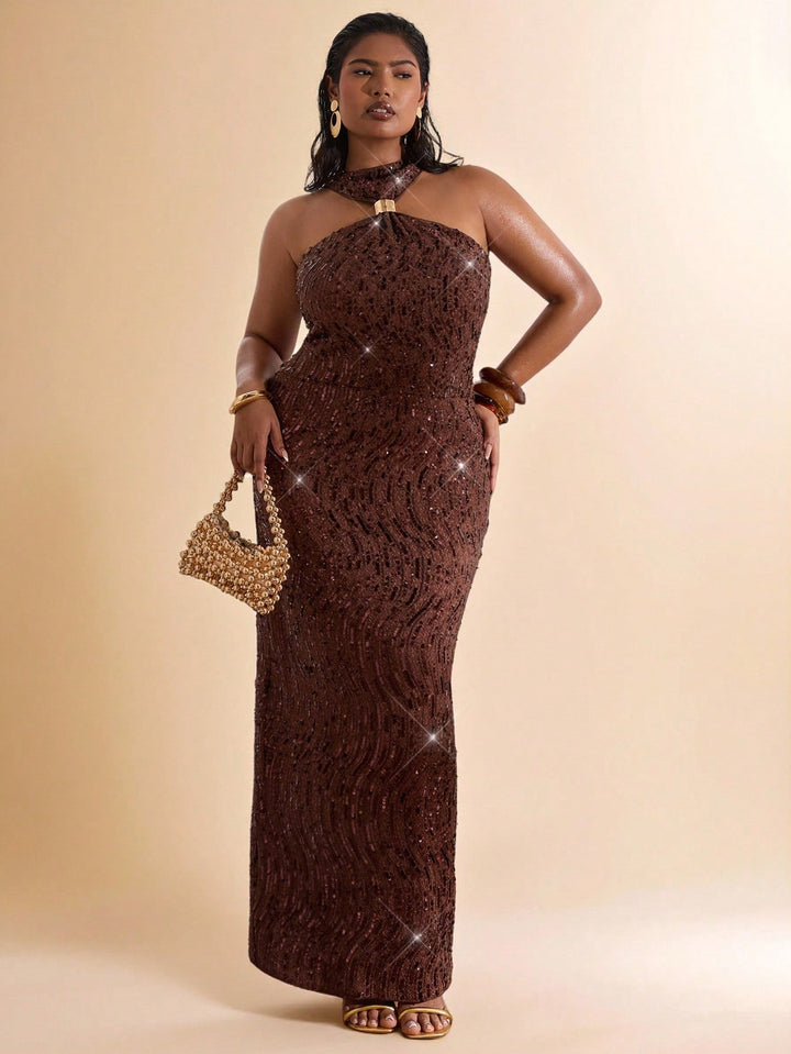 Rochie SHEIN, maro