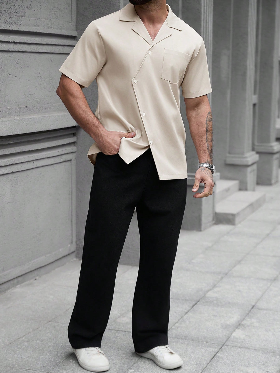 SHEIN ing, khaki