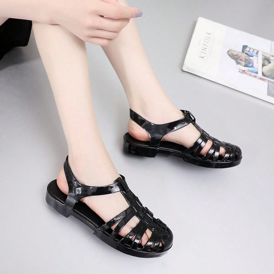 Sandale SHEIN, negru
