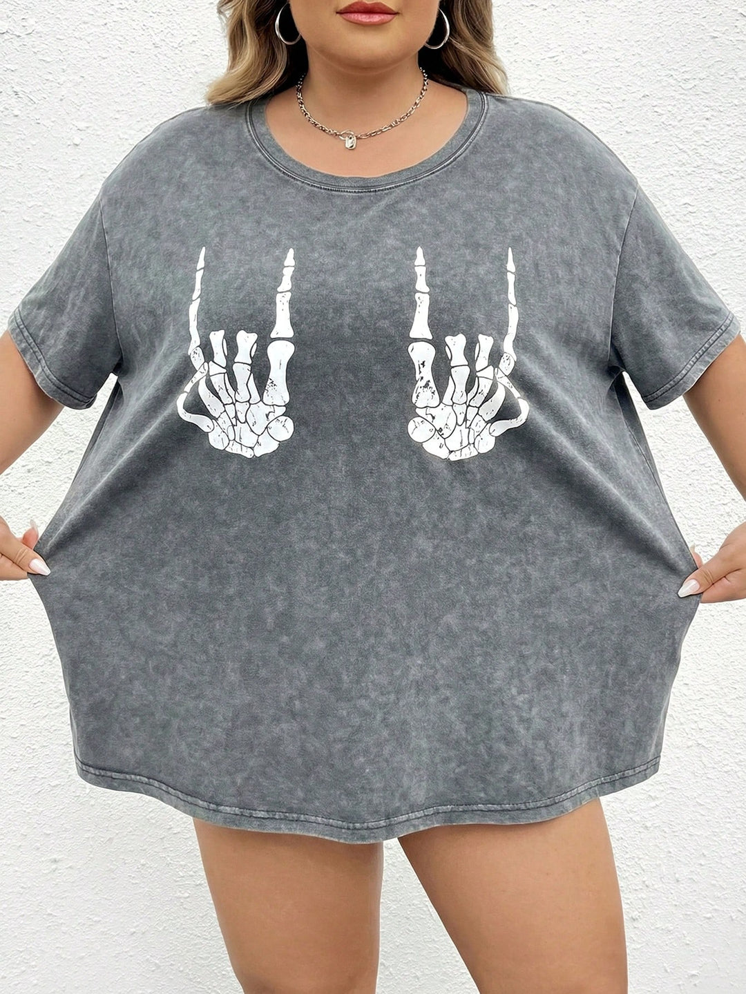 Tricou SHEIN, gri