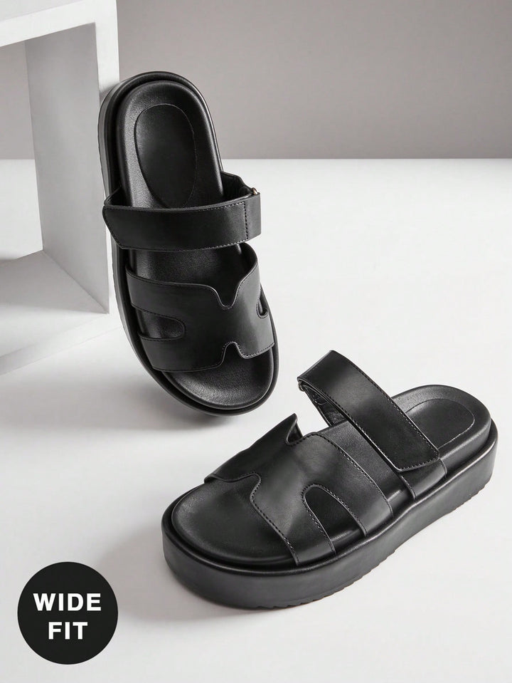 Sandale SHEIN, negru