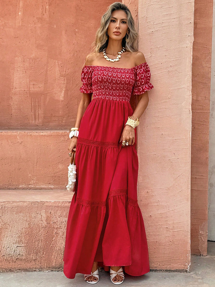 Rochie maxi SHEIN, roșu
