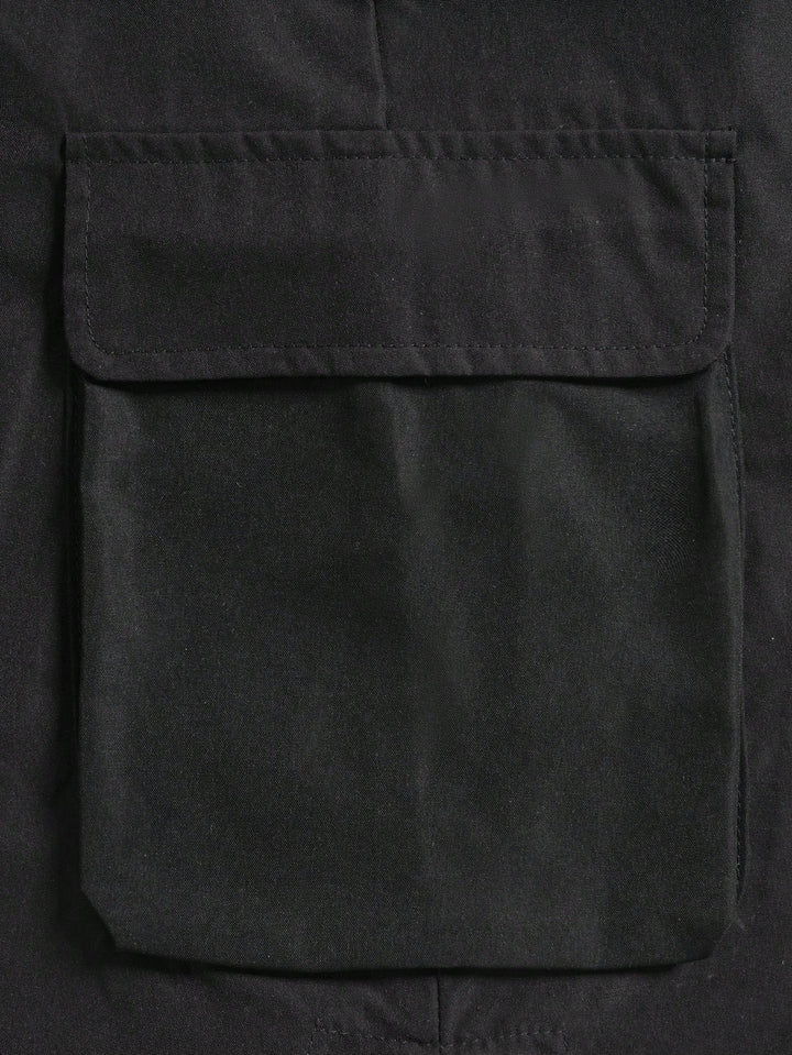 Pantaloni scurți SHEIN, negru