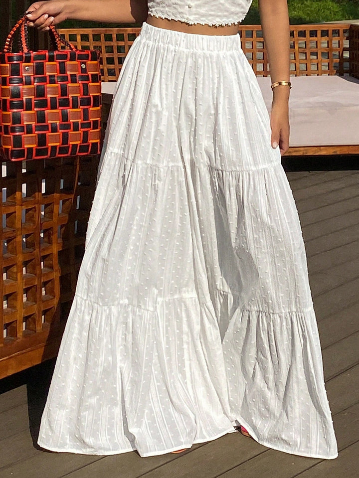 Pantaloni SHEIN, alb