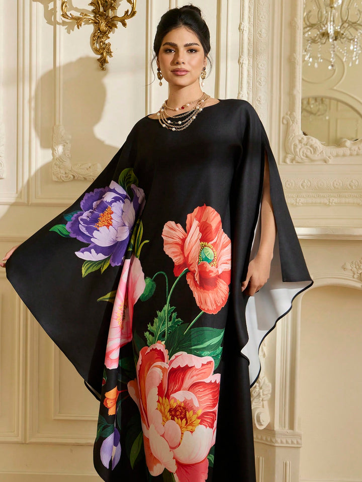 Rochie maxi SHEIN, negru