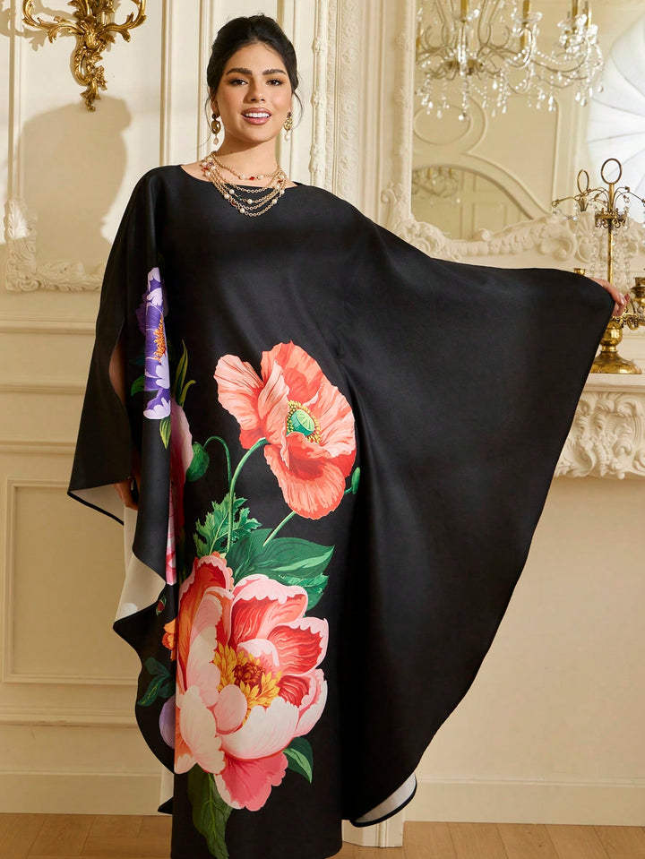 Rochie maxi SHEIN, negru