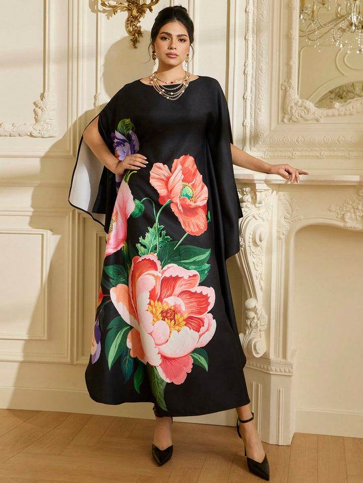 Rochie maxi SHEIN, negru