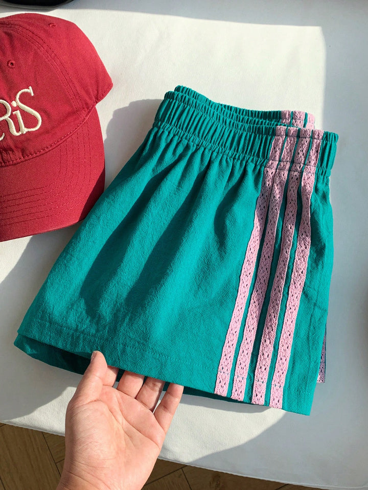 Pantaloni scurți SHEIN, verde